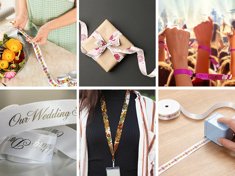 Craft Sublimation Ribbon Roll (White, 38mm*12.2m / 1.5 inx40ft)