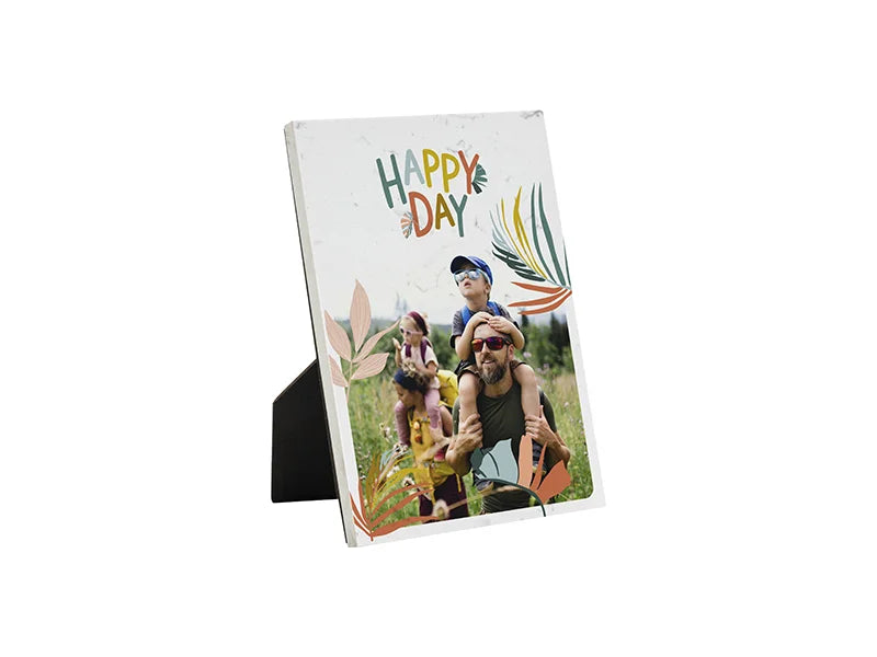 Sublimation Rectangle Marble Texture Placemat w/ Non-Slip Pad (19*23cm/ 7.48inchx9.05inch)