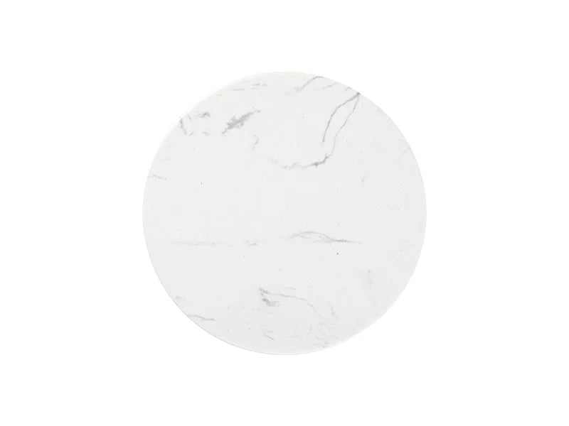 Sublimation Round Marble Texture Coaster w/ Cork (φ10cm/ 3.94inch)