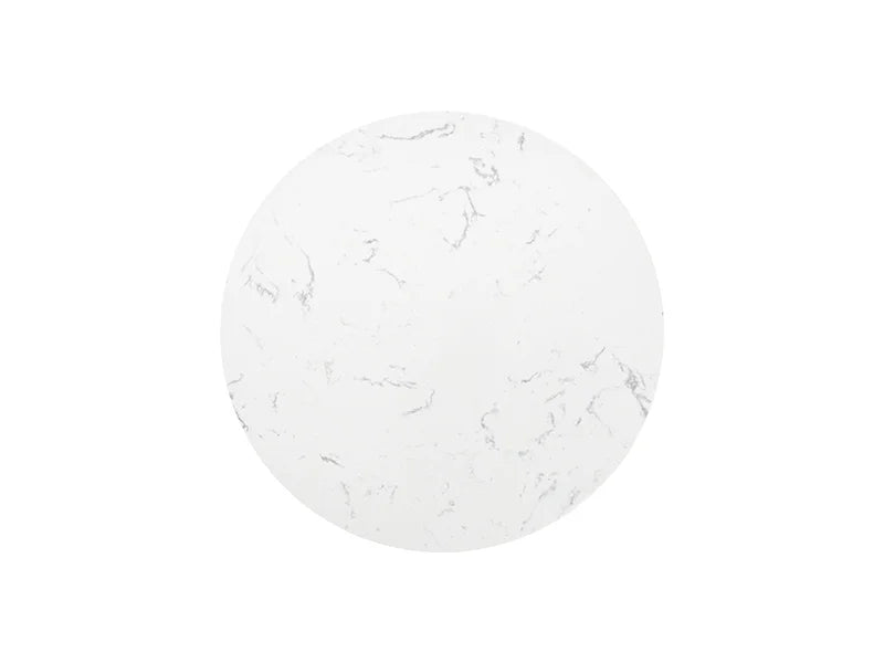 Sublimation Round Marble Texture Placemat w/ Non-Slip Pad (φ20cm/ 7.87inch)