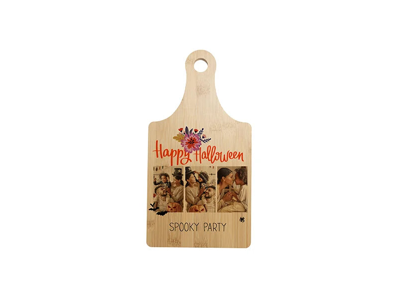 Sublimation Blanks Wine Bottle Shape Bamboo Cutting Board(34.29*17.78/7.0inch*13.58inch)