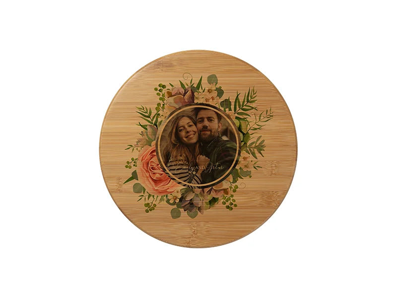 Round Sublimation Bamboo Cutting Board φ30cm