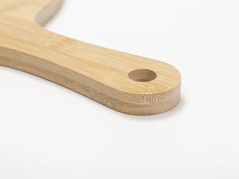Sublimation Blank Round Bamboo Cutting Board with Handle