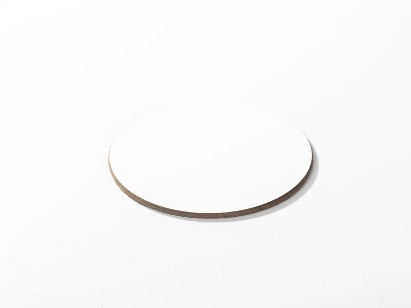 Sublimation Round Coaster w/ Beveled Edge