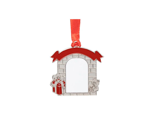 3inch Sublimation Metal Christmas Wall Ornament