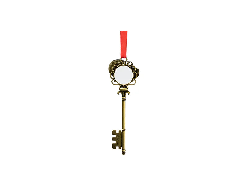 Sublimation Blank Christmas Santa Keys with Snowflake