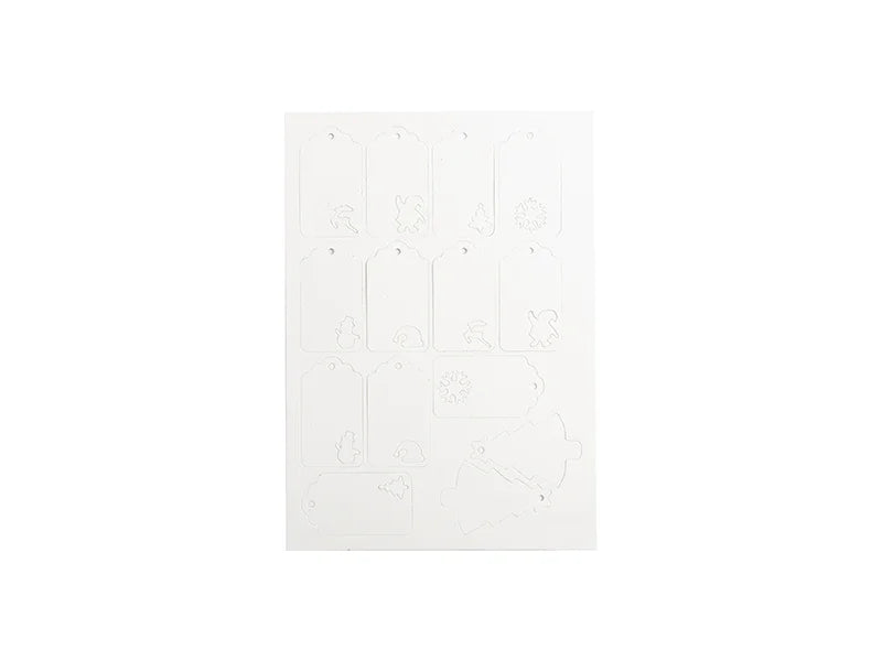 Sublimation Christmas Tags Gift Set