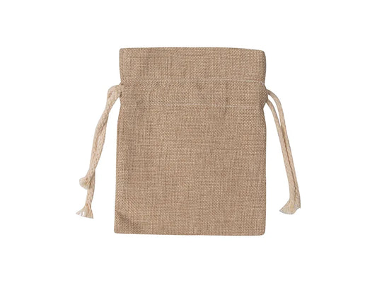 Sublimation Burlap Drawstring Bag(12*17cm)