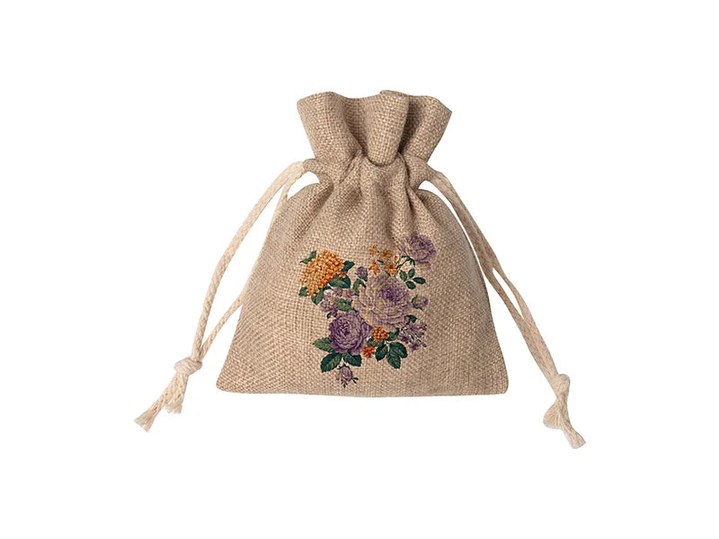 Sublimation Burlap Drawstring Bag(12*17cm)
