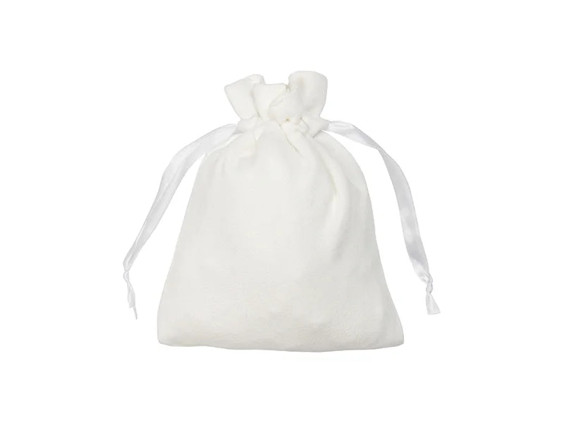 Sublimation Double-Sided Plush Drawstring Bag(15*19cm)