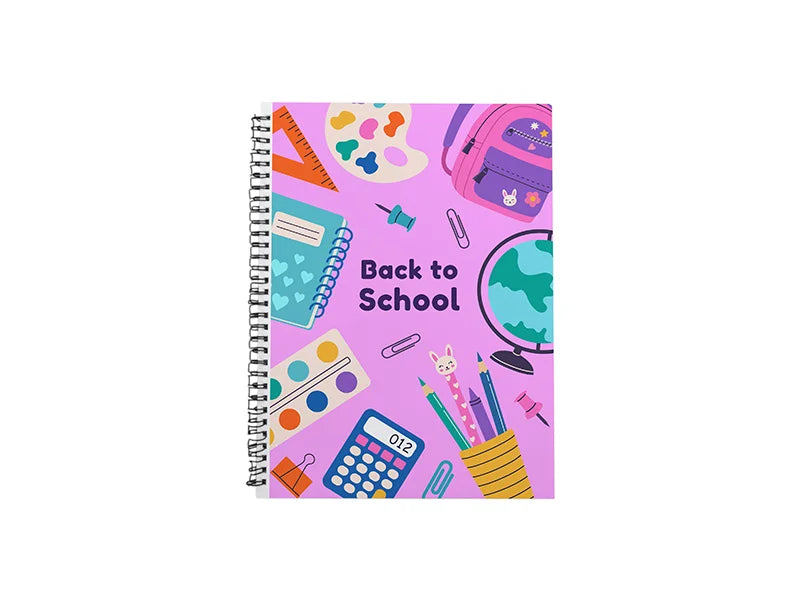 Sublimation A5 Wiro Notebook with PET Cover