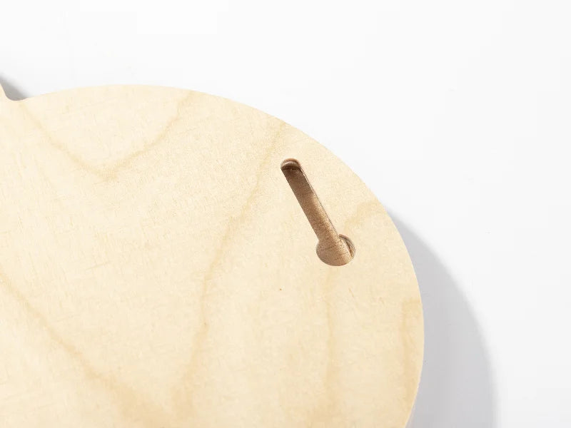 Sublimation Blanks Plywood Heart-shaped Photo Frame(20.3*20.3*1.5cm)