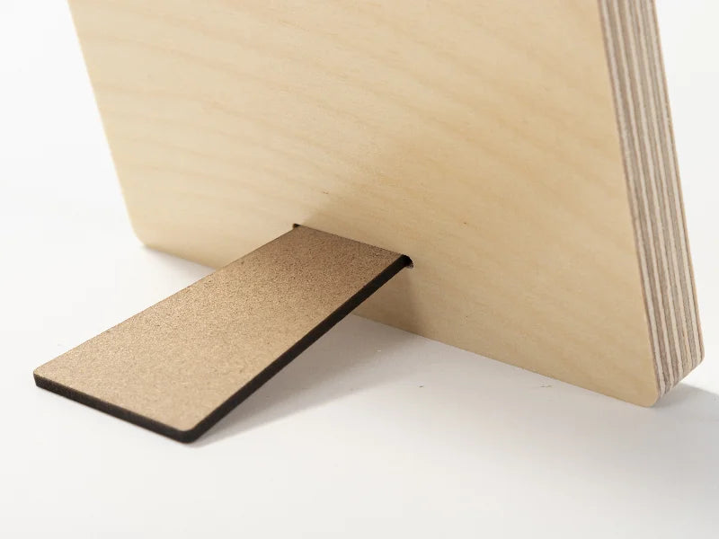 Sublimation Blanks Plywood Square Photo Frame(15.2*15.2*1.5cm)