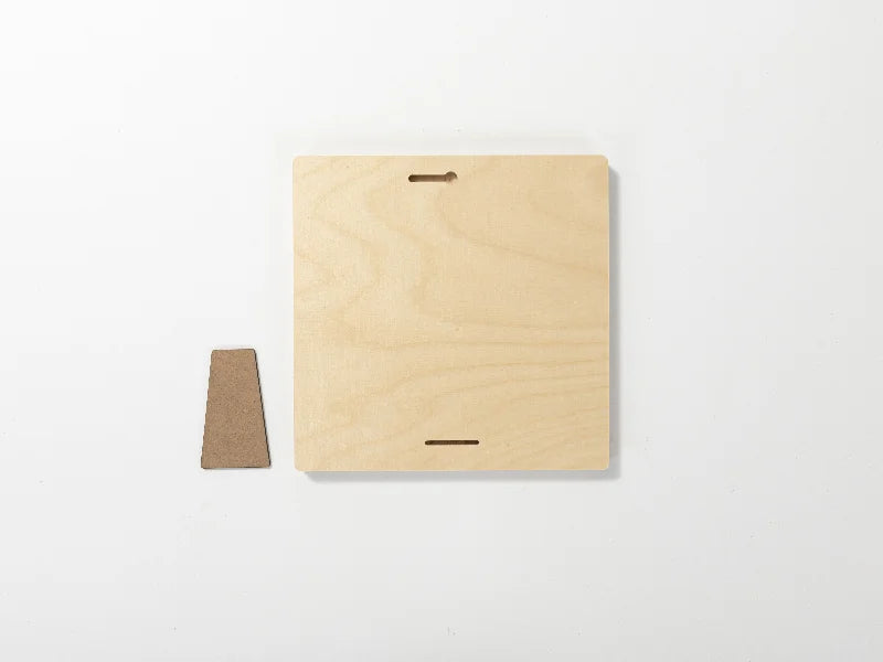 Sublimation Blanks Plywood Square Photo Frame(20.3*20.3*1.5cm)