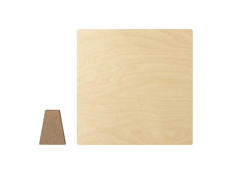 Sublimation Blanks Plywood Square Photo Frame(25.4*25.4*1.5cm)
