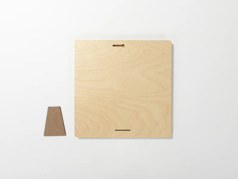 Sublimation Blanks Plywood Square Photo Frame(25.4*25.4*1.5cm)