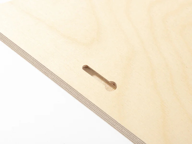 Sublimation Blanks Plywood Triangle Photo Frame (22.8*25.4*1.5cm)