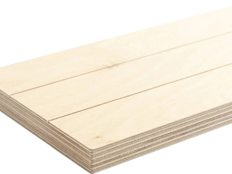 Sublimation Rectangular Plywood Sign w/ Stripes (30*12.7*1.5cm)