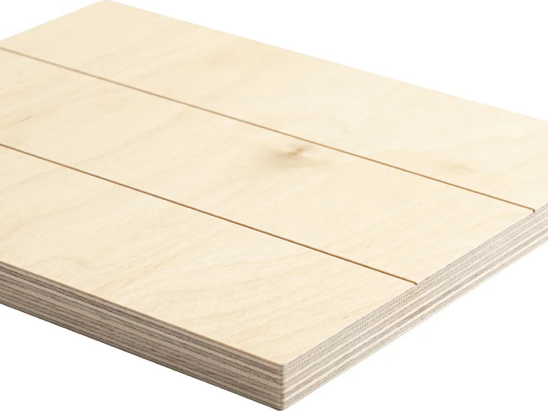 Sublimation Rectangular Plywood Sign w/ Stripes (25*20*1.5cm)