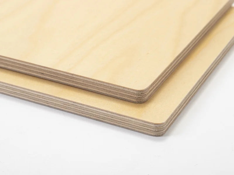 Sublimation Blanks Plywood Sample 2PK  (20*20*0.9cm, 7.87inch*7.87inch*0.35inch)