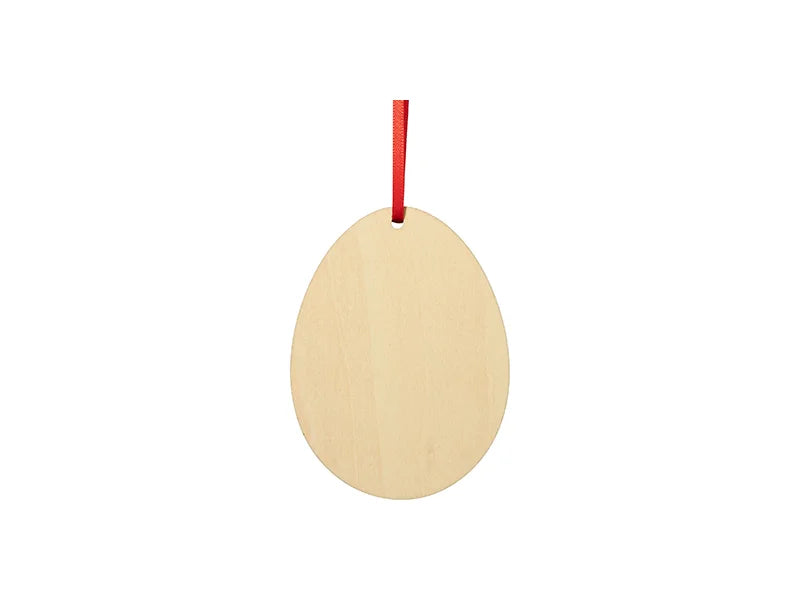 SublimationBlanks Double-sided Plywood Ornament (Easter Egg)