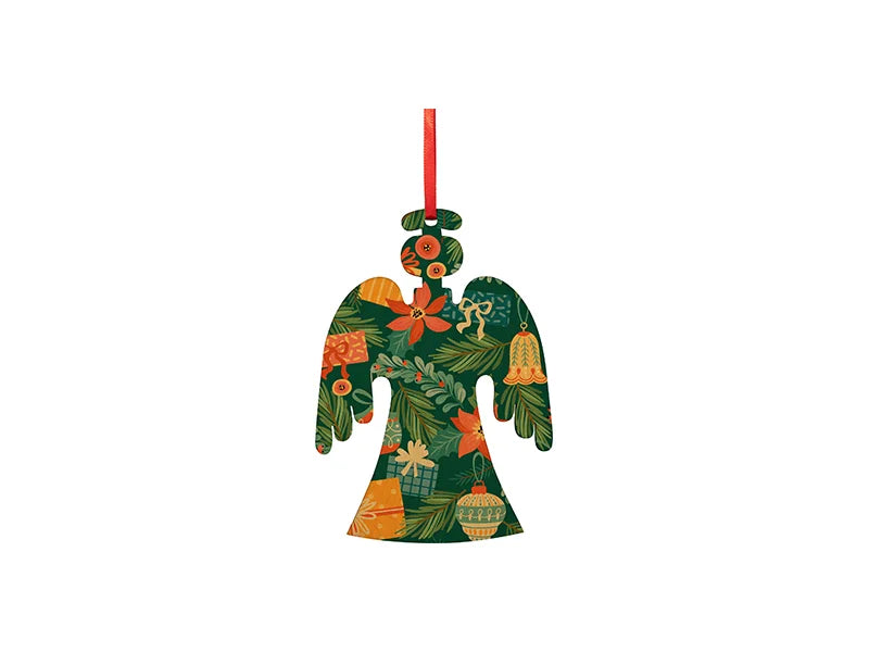 Sublimation Blanks Double-sided Plywood Ornament (Angel)