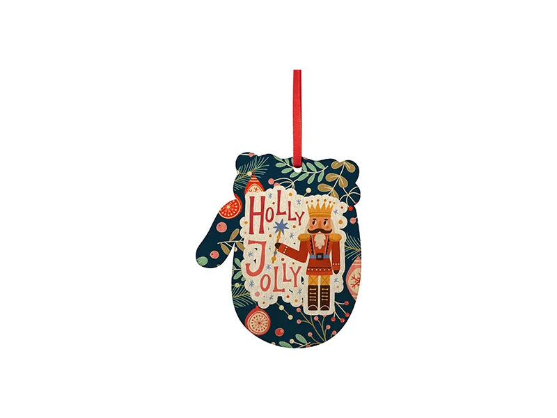 Sublimation Blanks Double-sided Plywood Ornament (Glove)