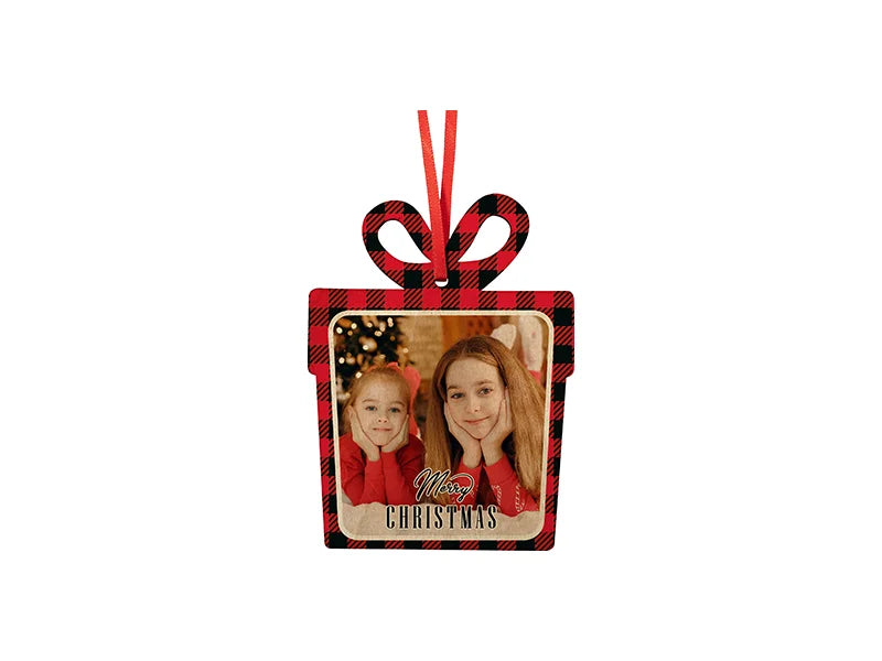 Sublimation Blanks Double-sided Plywood Ornament (Gift)