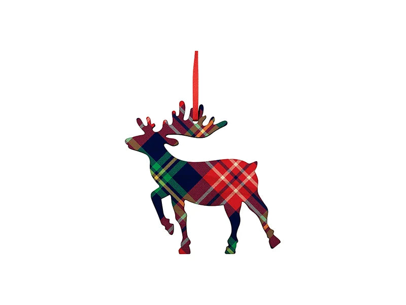 Sublimation Blanks Double-sided Plywood Ornament (Deer)