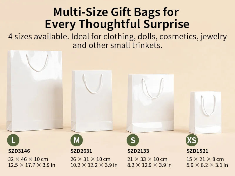 Sublimation Paper Gift Bag(26*31*10cm)
