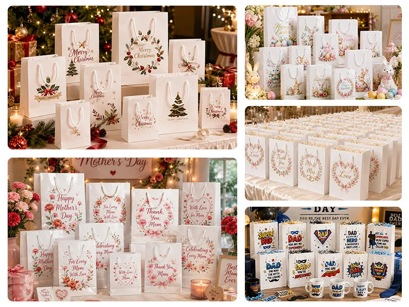 Sublimation Paper Gift Bag (31*46*10cm, A3)