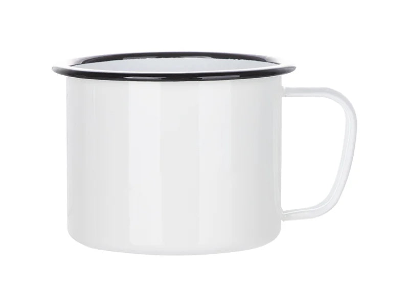 Sublimation 33oz/1000ml Enamel Mug (Black)