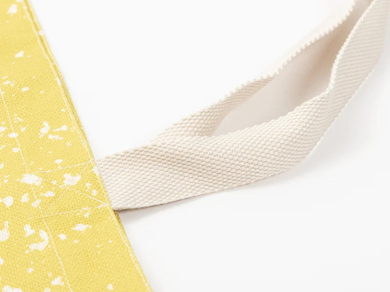 Sublimation Blanks Bleached Starry Linen Tote Bag