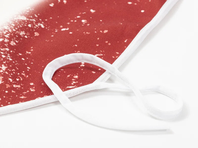 Sublimation Blanks Bleached Starry Linen Apron