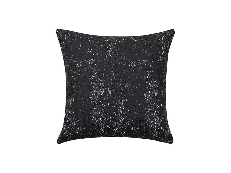 Sublimation Blanks Bleached Starry Linen Pillow Cover