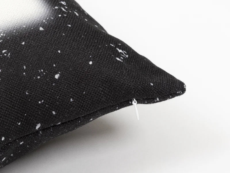 Sublimation Blanks Bleached Starry Linen Pillow Cover