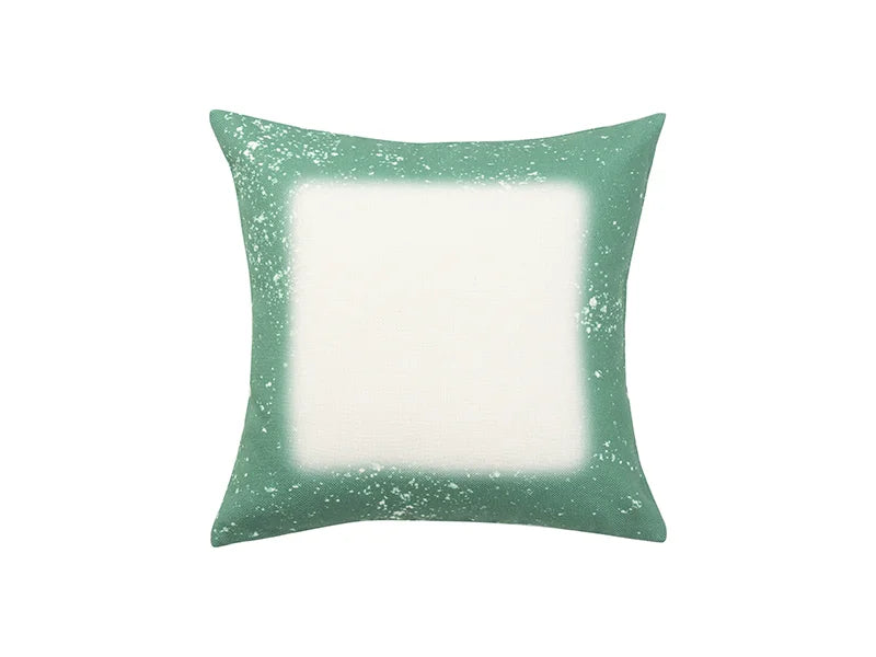 Sublimation Blanks Bleached Starry Linen Pillow Cover