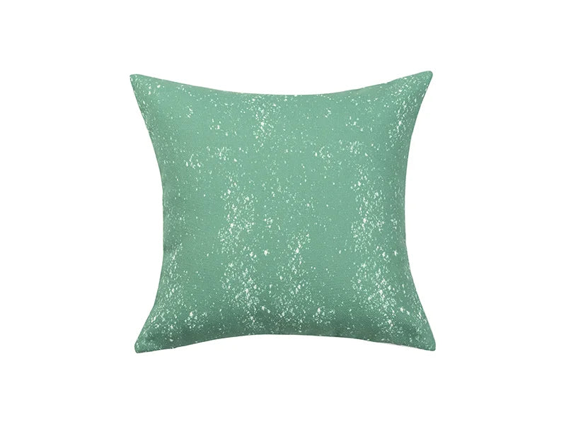 Sublimation Blanks Bleached Starry Linen Pillow Cover