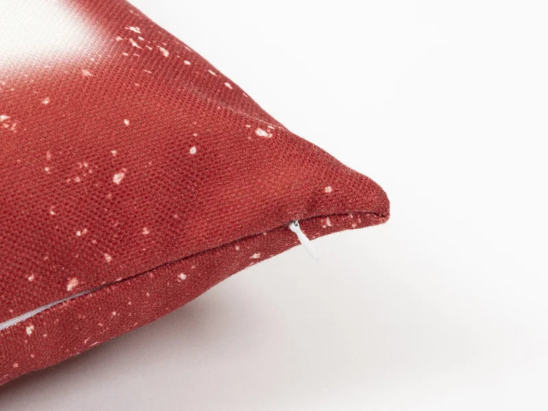 Sublimation Blanks Bleached Starry Linen Pillow Cover