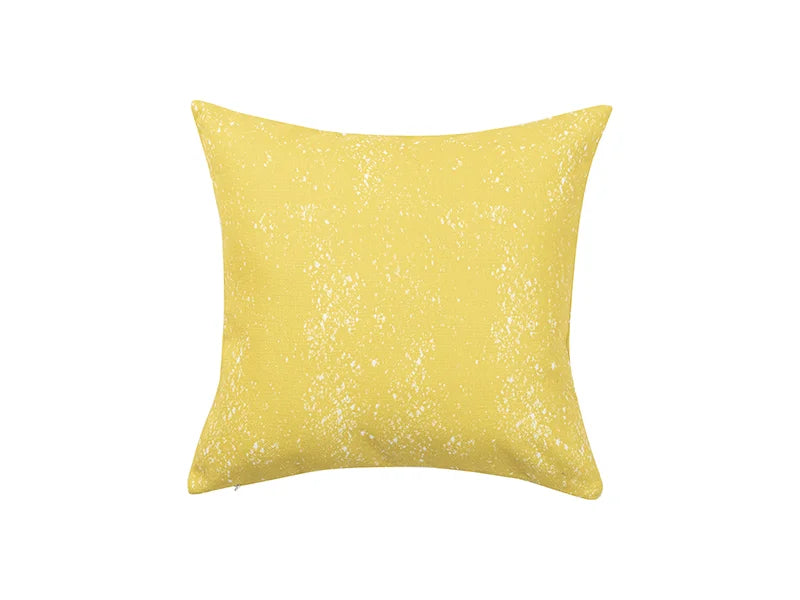 Sublimation Blanks Bleached Starry Linen Pillow Cover