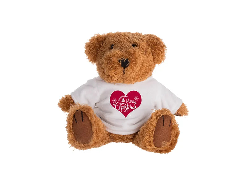 Sublimation 18cm Teddy Bear (Brown)