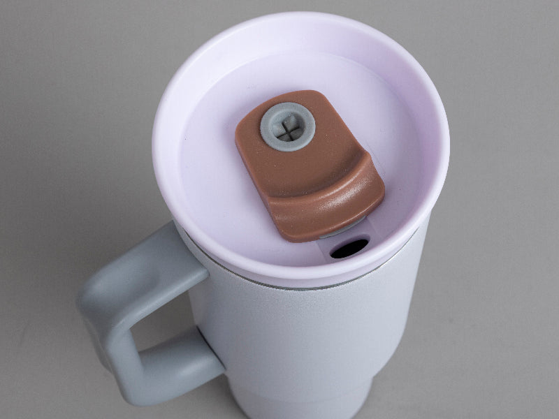 Engraving Blanks 40oz/1200ml Powder Coated Stainless Steel Travel Tumbler with Lid & Straw