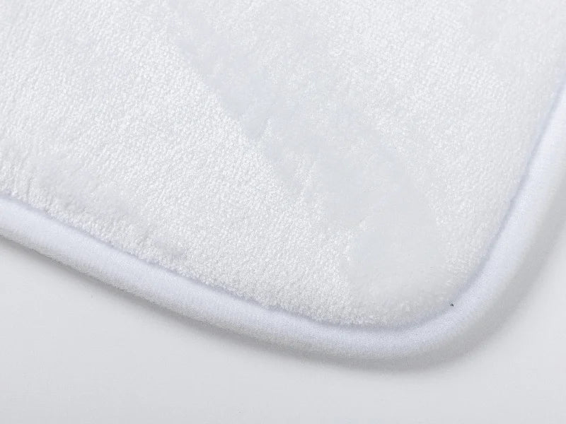 Sublimation Blanks Contour Toilet Mat (40*50cm)