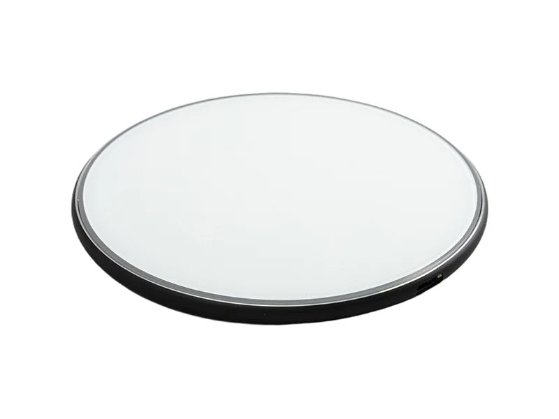 Sublimation  Black Round Wireless Charger