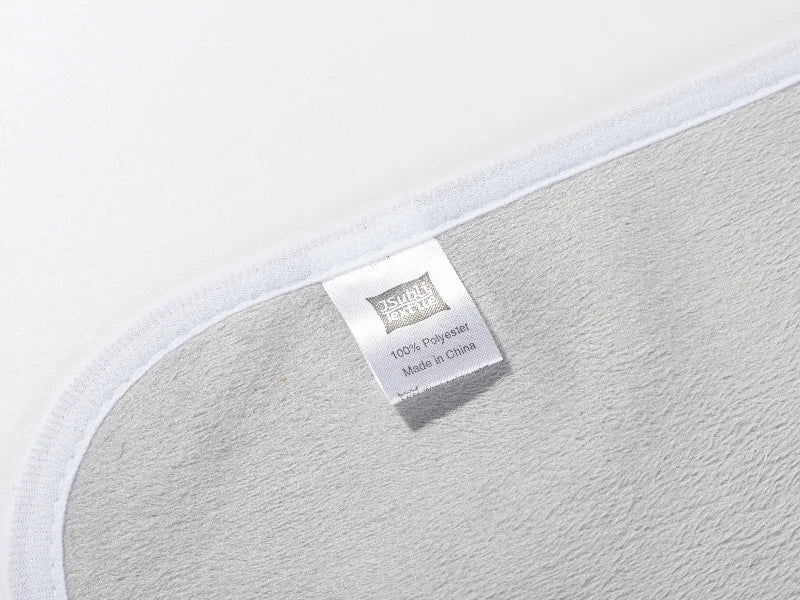 Sublimation Blanks Dish Drying Mat(Gray, 40*45cm)