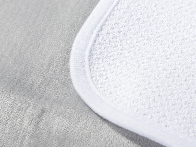 Sublimation Blanks Dish Drying Mat(Gray, 40*45cm)