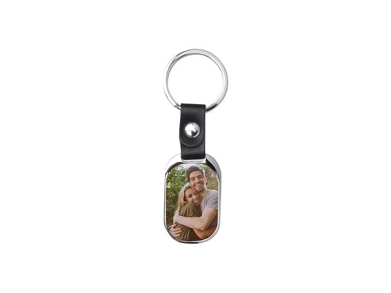 Sublimation PU Strap Key Chain (Arc-shaped, 2.8*7cm)