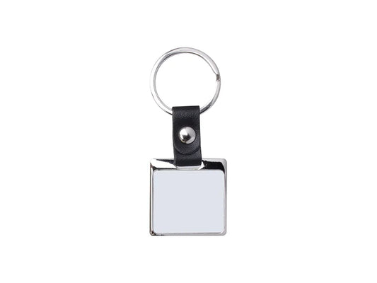 Sublimation PU Strap Key Chain (Square, 3.5*6cm)