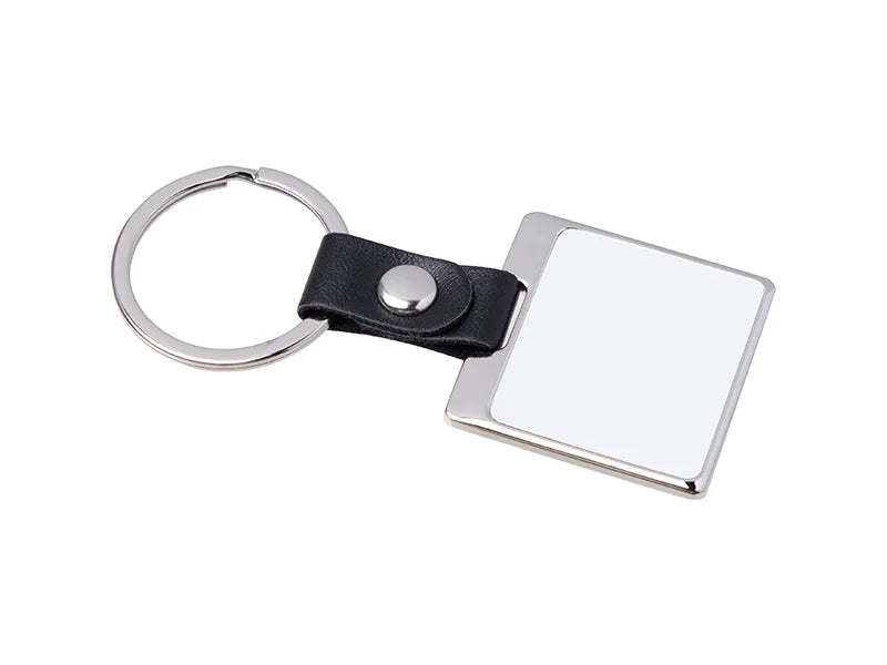 Sublimation PU Strap Key Chain (Square, 3.5*6cm)