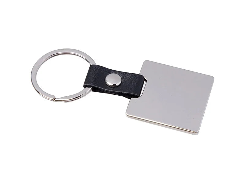Sublimation PU Strap Key Chain (Square, 3.5*6cm)